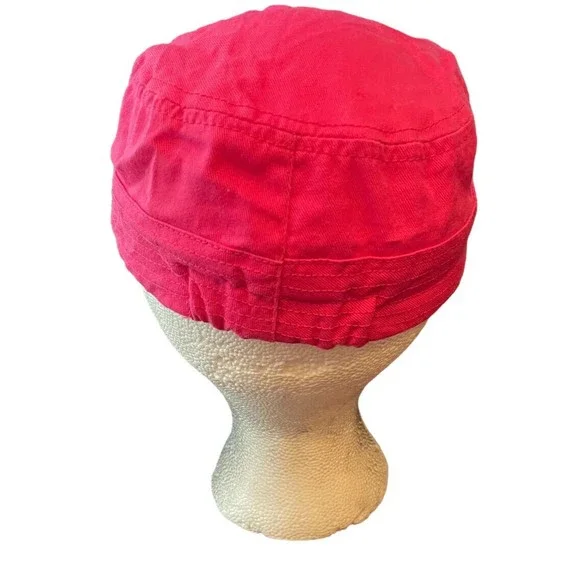 Pink Hat With Heart Girls Youth Children’s Place Sz 4-6 - Picture 4 of 6